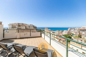 Sublime spacious penthouse, sea and mountain view